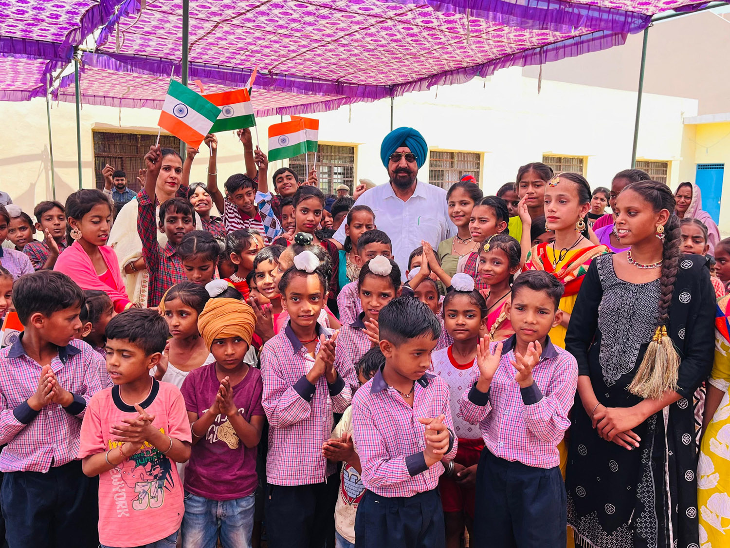 MLA Kuljit Singh Randhawa dedicated the renovation works done at Lalru, Lalru Mandi, Nagla and Tarak at a cost of about Rs 66.87 lakh.